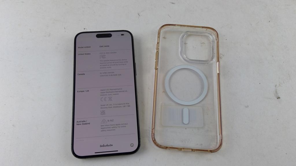 Apple IPhone 15 Pro Max, Activation Locked, Sold For Parts
