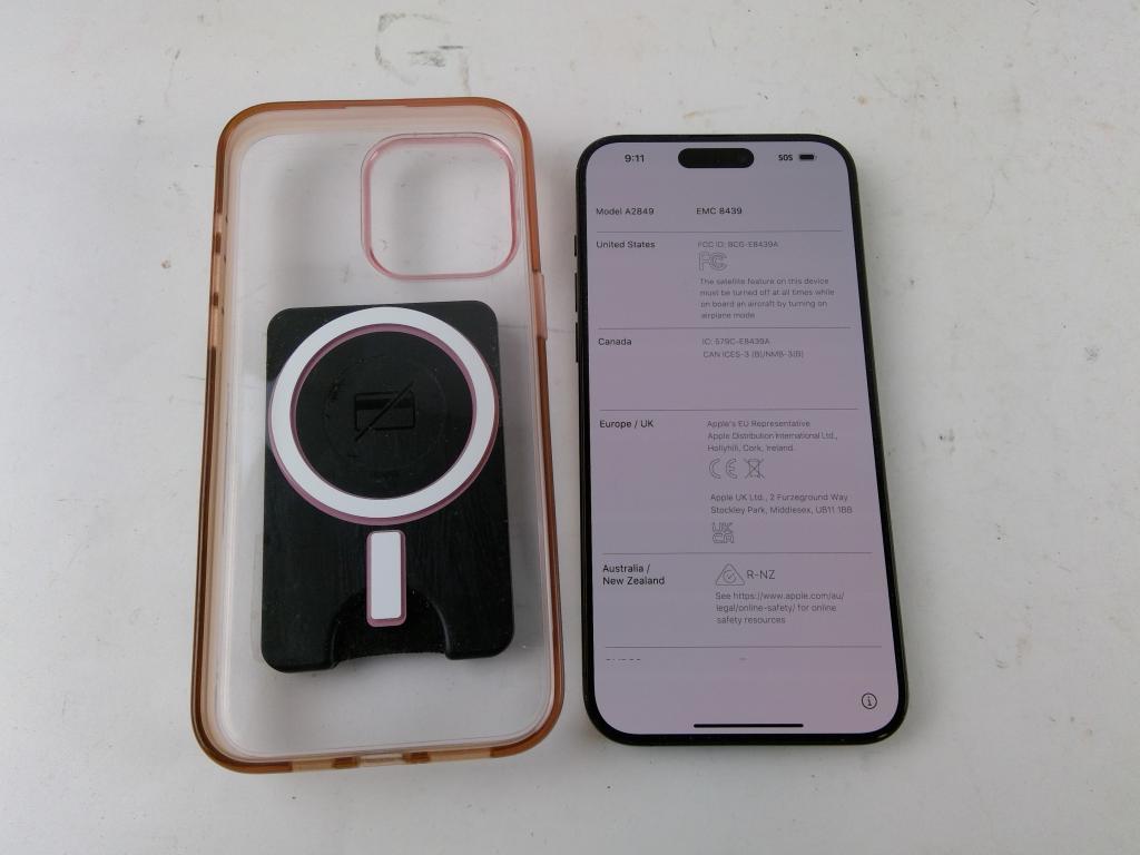 Apple IPhone 15 Pro Max Activation Locked, Sold For Parts