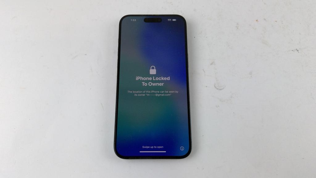 Apple IPhone 15 Pro Max, Activation Locked, Sold For Parts