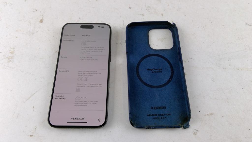 Apple IPhone 15 Pro Max, Activation Locked, Sold For Parts