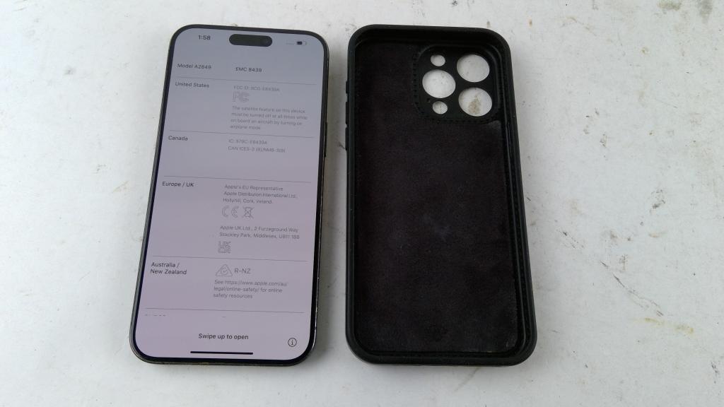 Apple IPhone 15 Pro Max, Activation Locked, Sold For Parts