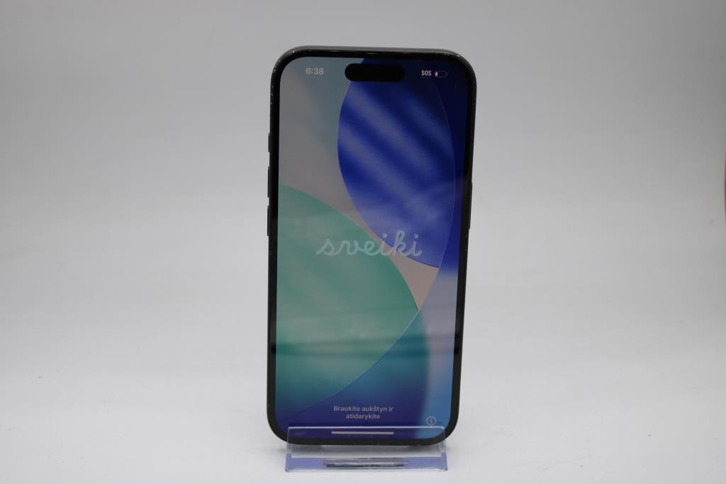 Apple IPhone 16, 128 GB, Unknown Carrier, Activation Locked - SOLD FOR PARTS ONLY