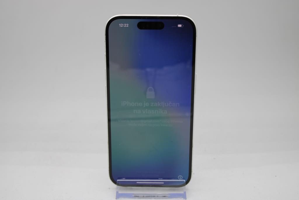 Apple IPhone 16, 128 GB, Unknown Carrier, Locked To Owner - SOLD FOR PARTS ONLY