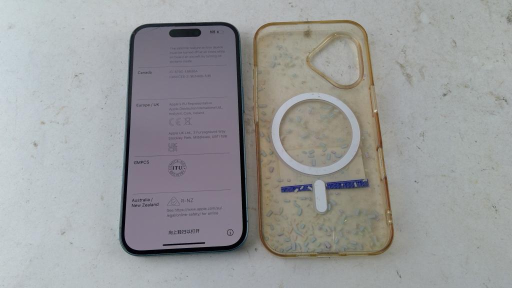 Apple IPhone 16, Activation Locked, Sold For Parts
