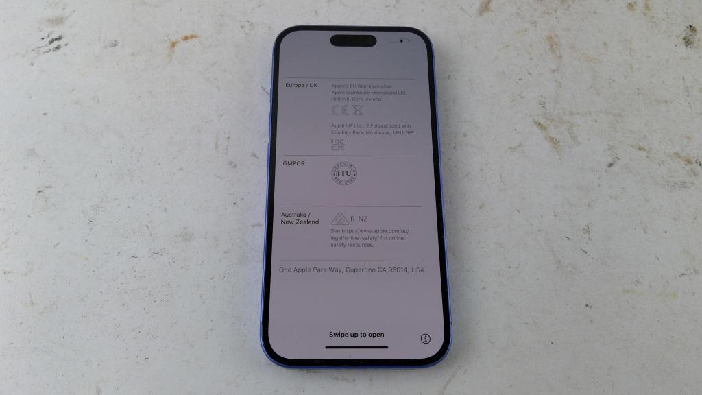 Apple IPhone 16, Activation Locked, Sold For Parts