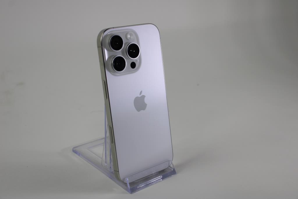 Apple IPhone 16 Pro, 128 GB, Unknown Carrier, Locked To Owner - SOLD FOR PARTS ONLY