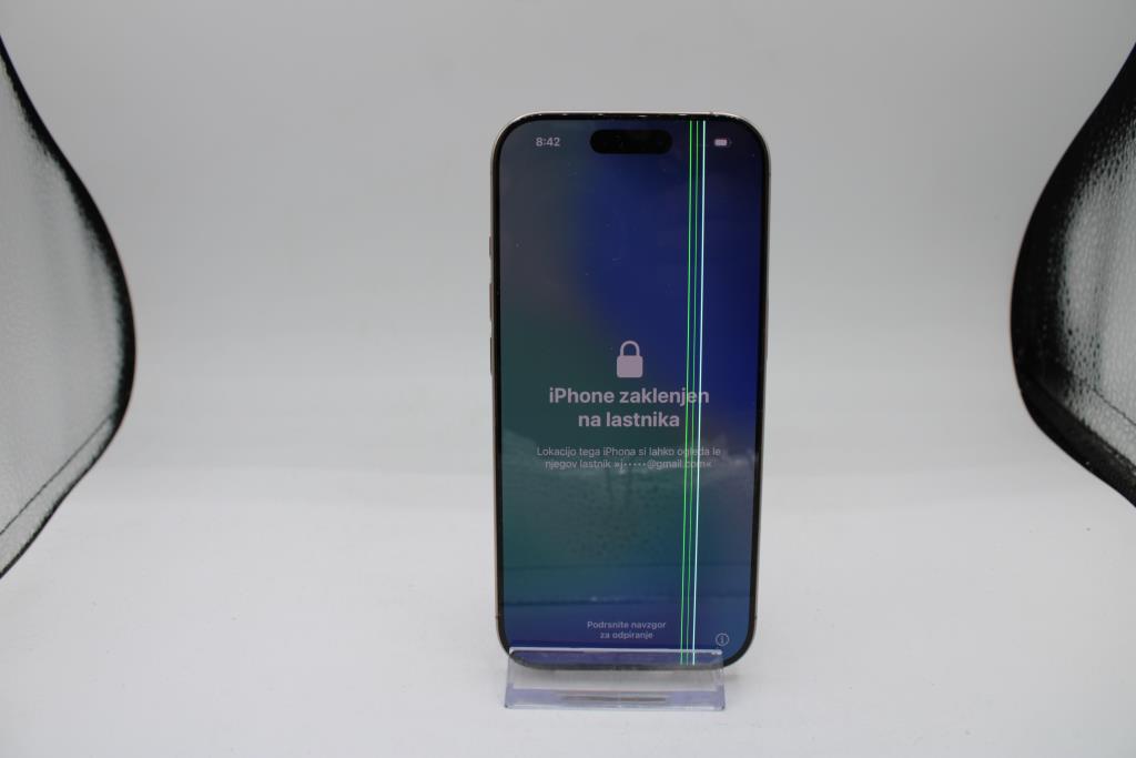 Apple IPhone 16 Pro, 256 GB, Unknown Carrier, Locked To Owner - SOLD FOR PARTS ONLY
