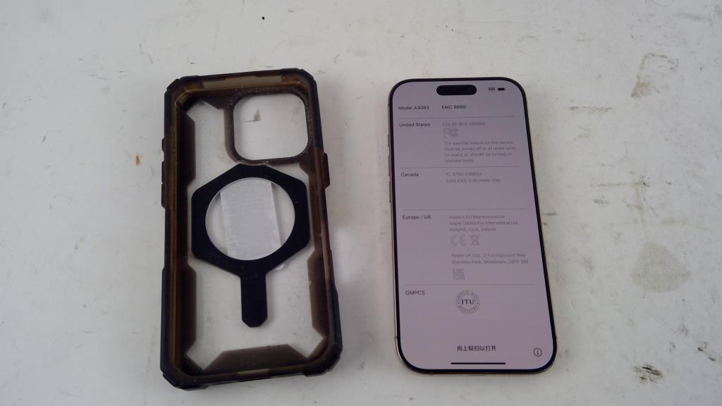 Apple IPhone 16 Pro Activation Locked, Sold For Parts