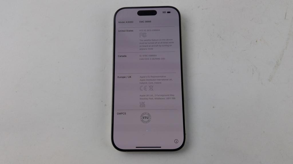 Apple IPhone 16 Pro Activation Locked, Sold For Parts