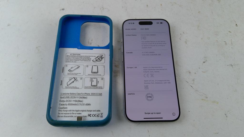 Apple IPhone 16 Pro, Activation Locked, Sold For Parts