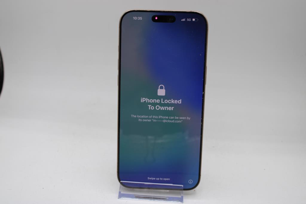 Apple IPhone 16 Pro Max, 256 GB, Unknown Carrier, Locked To Owner - SOLD FOR PARTS ONLY