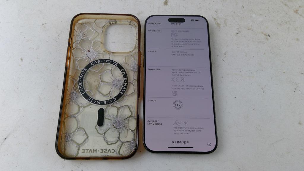 Apple IPhone 16 Pro Max, Activation Locked, Sold For Parts