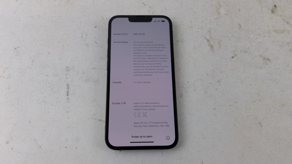 Apple IPhone 16e, Activation Locked, Sold For Parts