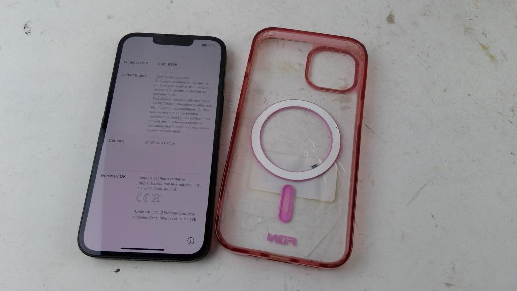 Apple IPhone 16e, Activation Locked, Sold For Parts