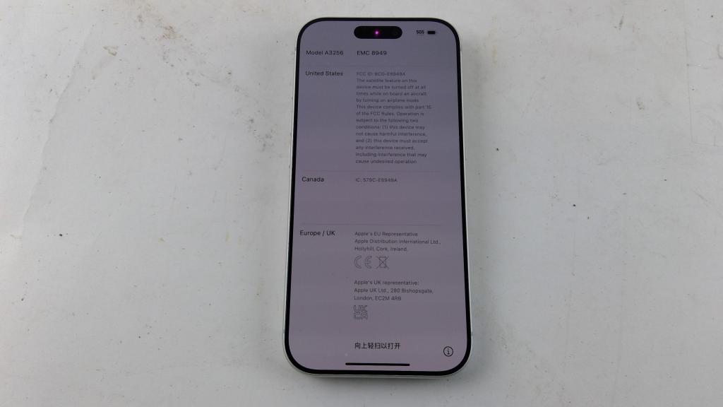 Apple IPhone 17 Pro, Activation Locked, Sold For Parts