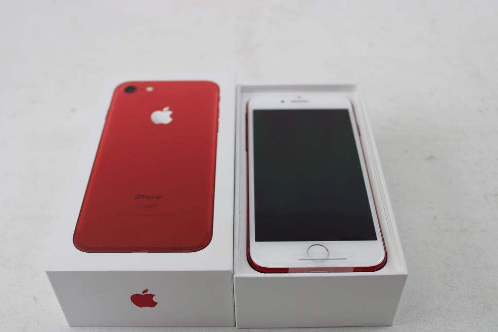 Apple IPhone 7, Red, 128GB, Unknown Carrier - NEW IN OPEN BOX