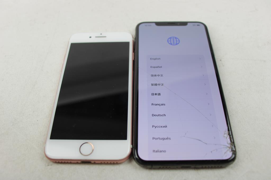 Apple IPhone Lot, 2 Pieces  Sold For Parts