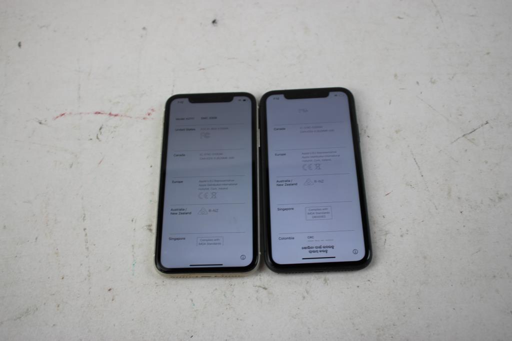 Apple IPhone Lot, 2 Pieces  Sold For Parts