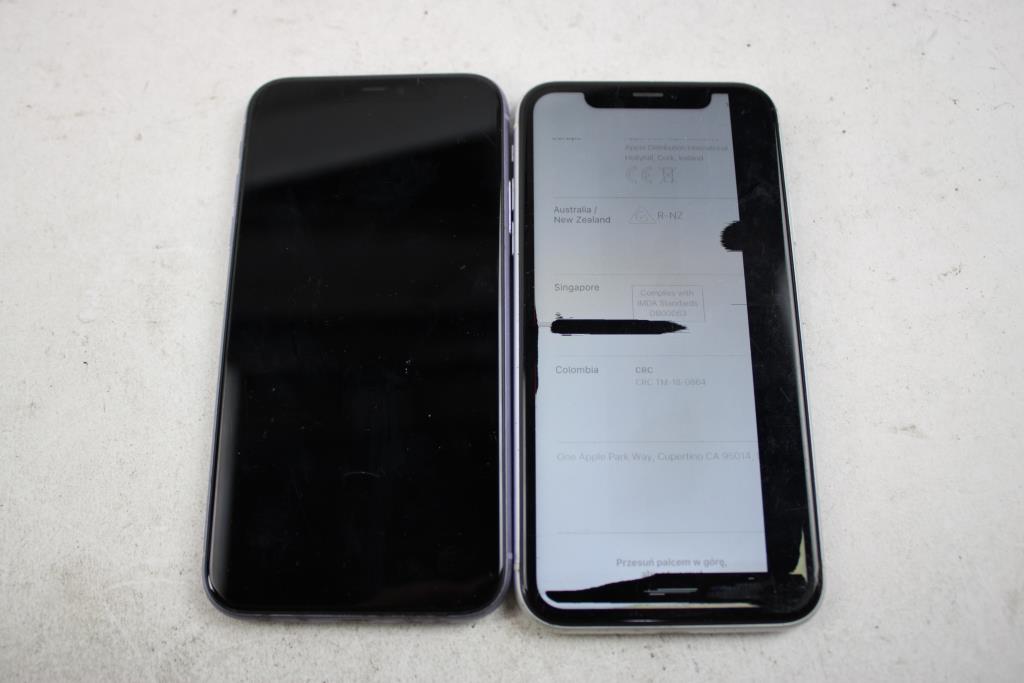 Apple IPhone Lot, 2 Pieces  Sold For Parts