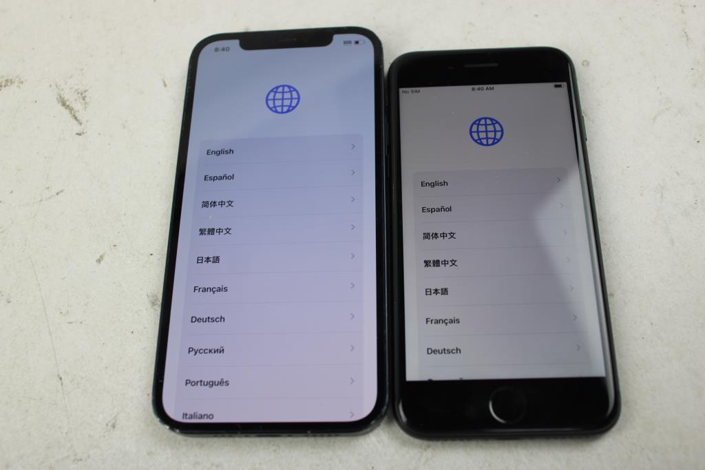 Apple IPhone Lot, 2 Pieces  Sold For Parts