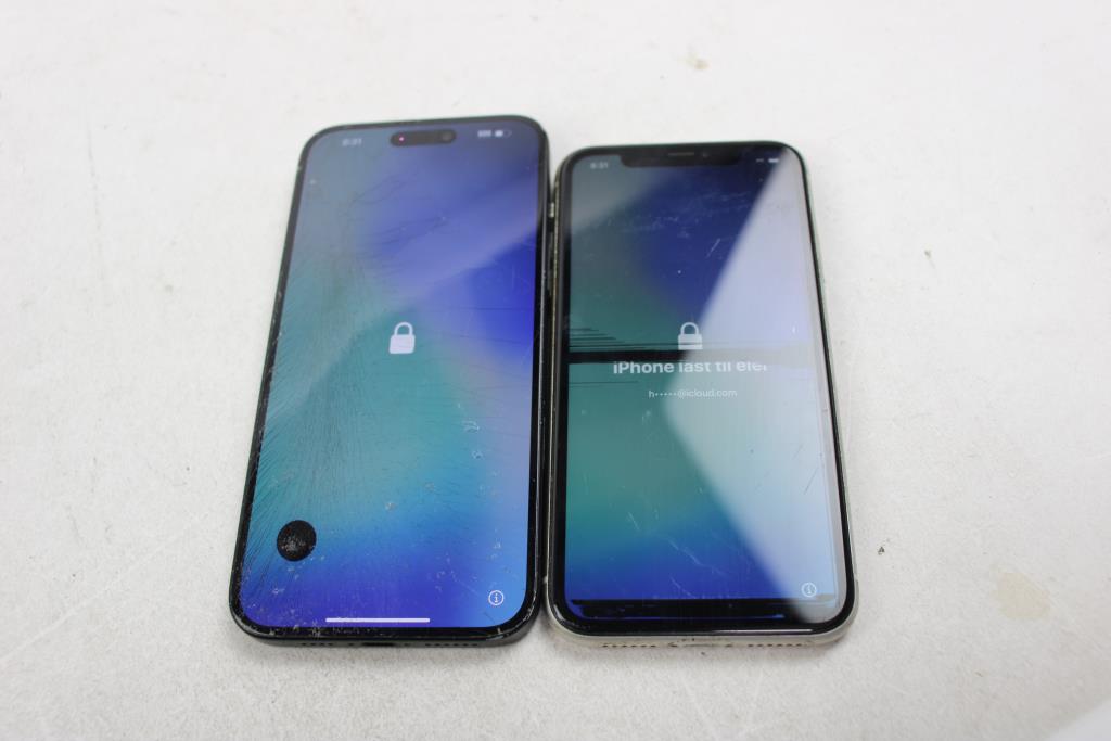 Apple IPhone Lot, 2 Pieces  Sold For Parts