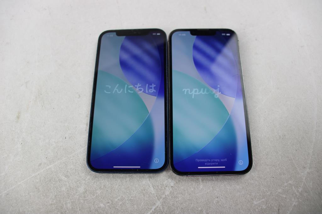 Apple IPhone Lot, 2 Pieces, Sold For Parts