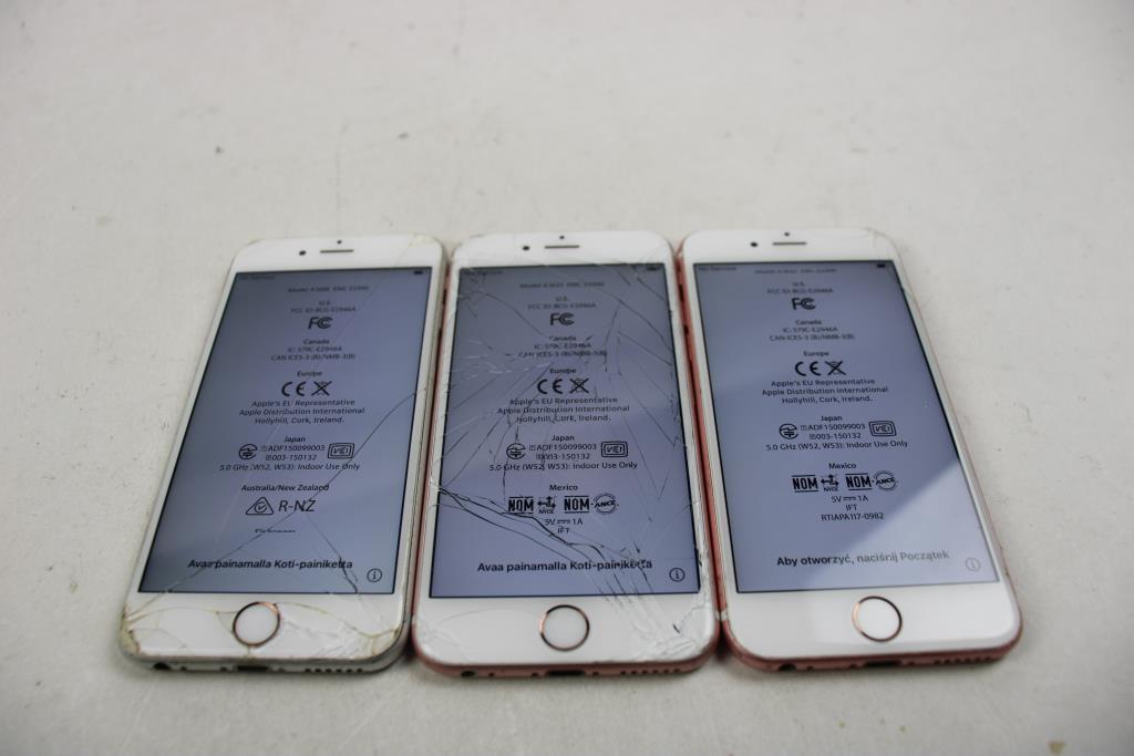 Lot IPhone XR Et 6 Rouge Pour Pièces Détachées – Apple Défectueux