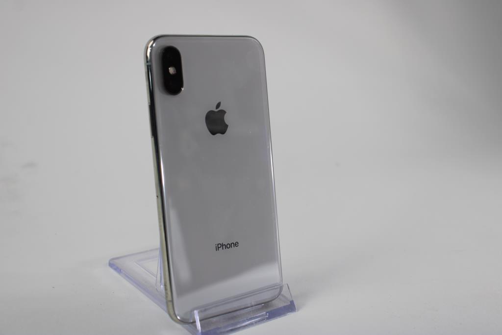 Apple IPhone X, 256 GB, Unknown Carrier, Locked To Owner - SOLD FOR PARTS ONLY