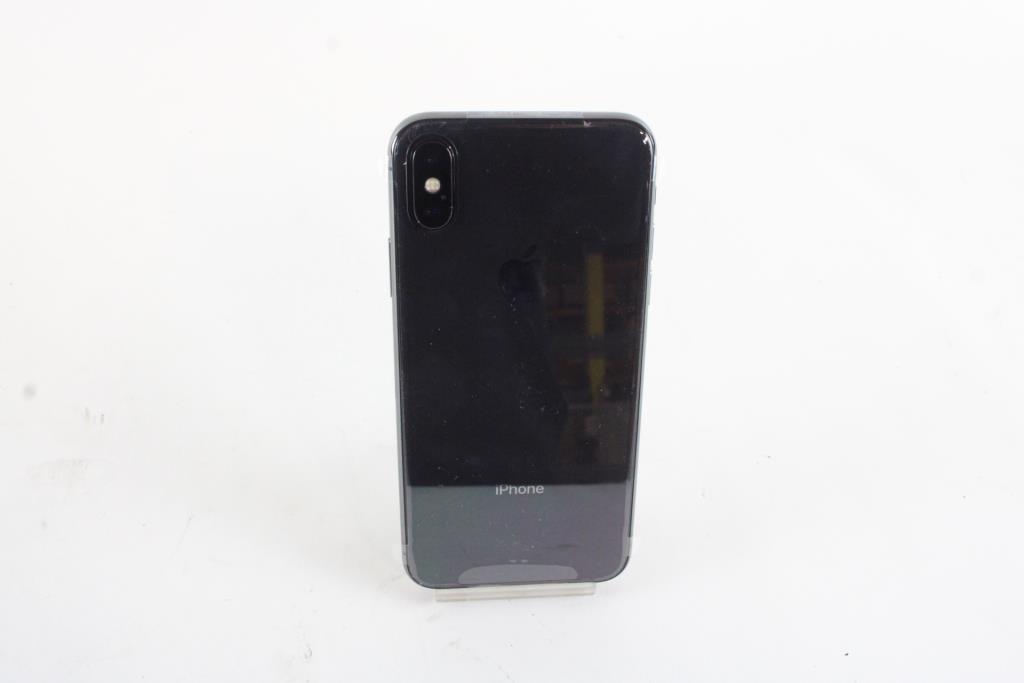 Apple IPhone X, Carrier Unknown Sold For Parts Property Room