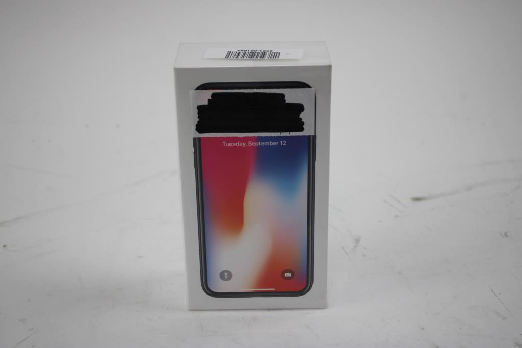 Apple IPhone X, Space Grey, 64 GB - NEW
