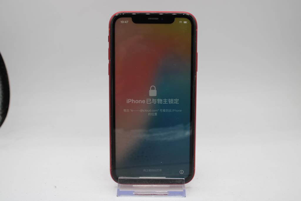 Apple IPhone XR, 64 GB, Unknown Carrier, Locked To Owner - SOLD FOR PARTS ONLY