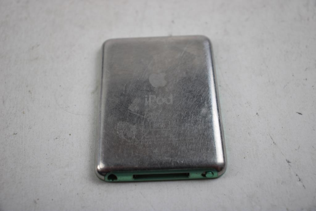 Cover Posteriore In Metallo Per IPod Nano 3 3a Generazione 4GB - Piastra Di Ricambio Argentata