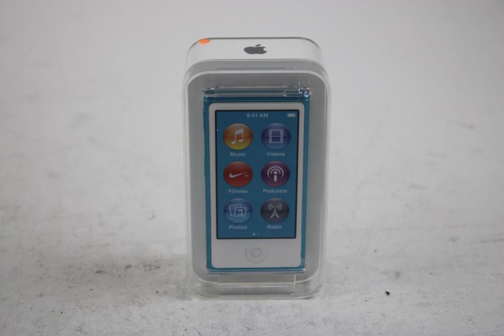 Apple IPod Nano, (7th Gen), 16 GB, Blue