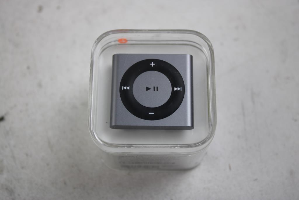 Apple IPod Shuffle, (4th Gen), 2GB, Gray/Black