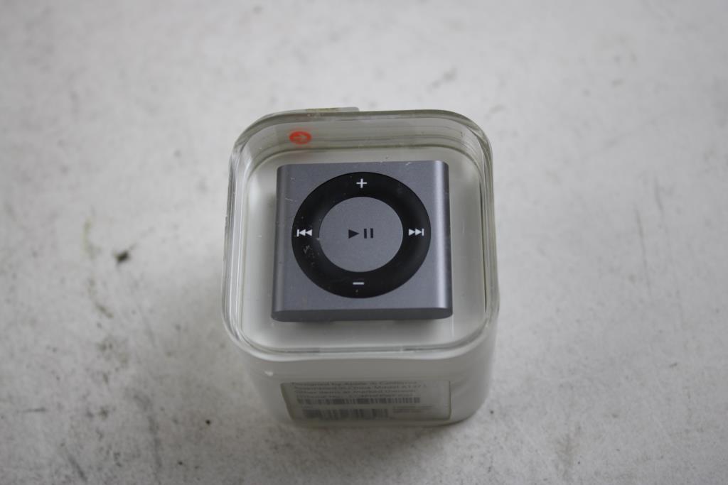 Apple IPod Shuffle, (4th Gen), 2GB, Gray/Black