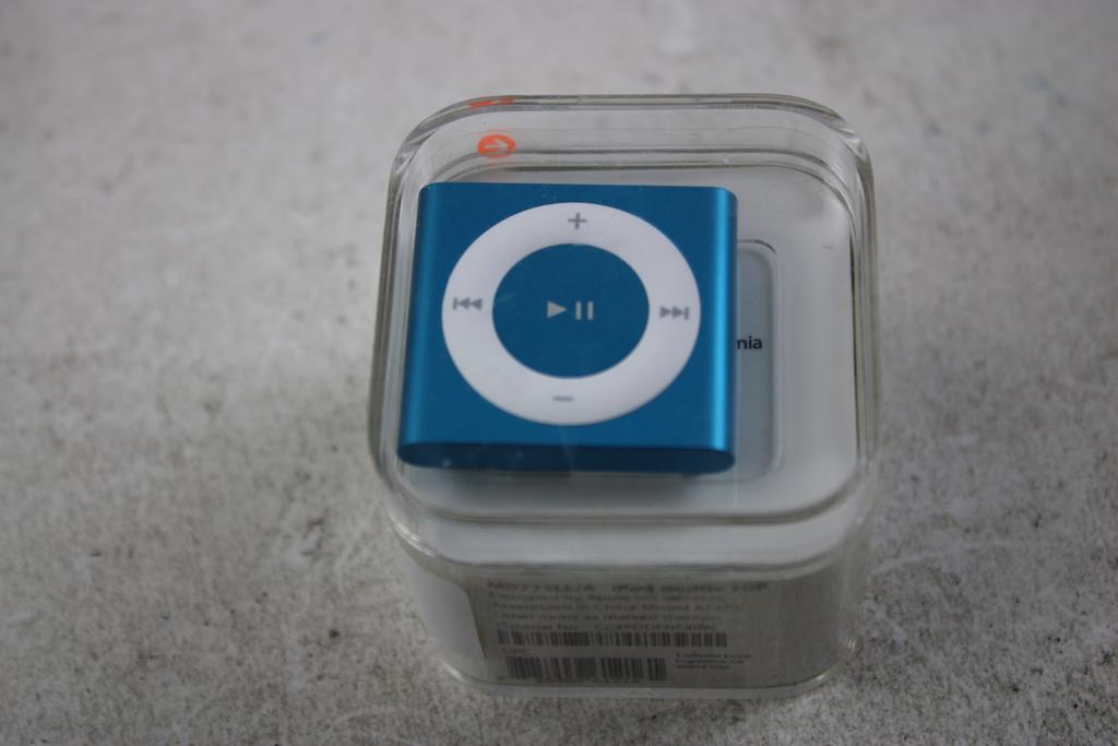 Apple IPod Shuffle, 4thGen, 2GB, Blue