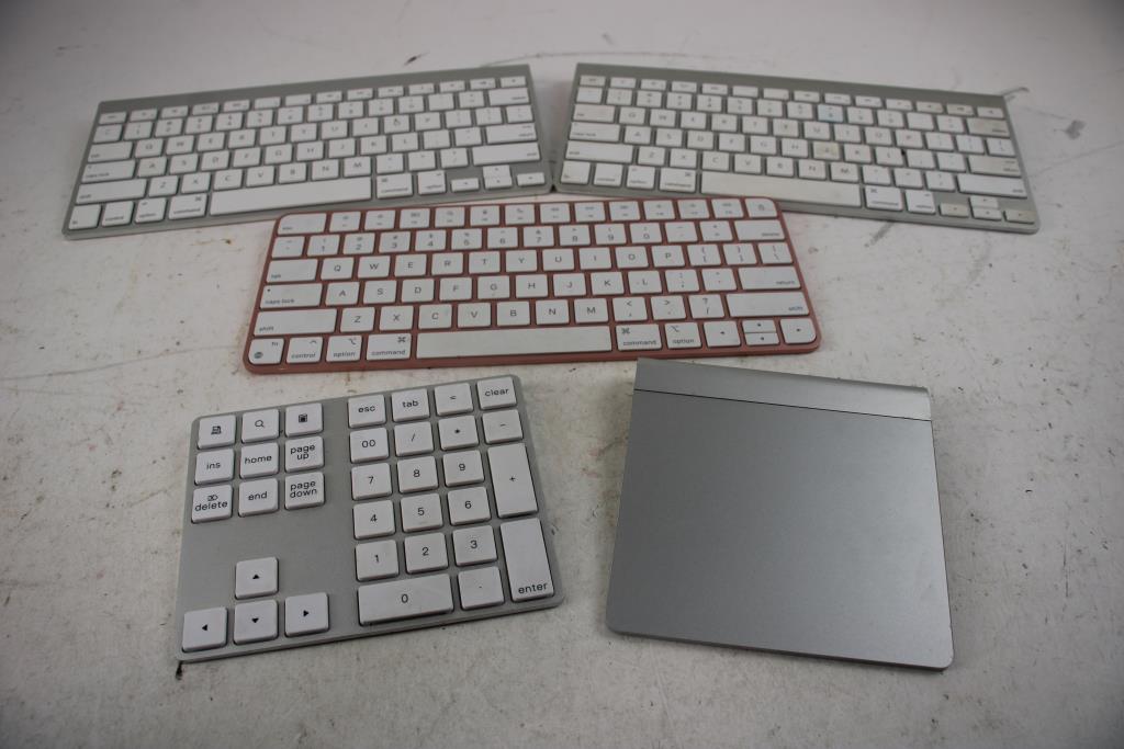 Apple Keyboards, Mouse, And More Bulk Lot, 22 Pieces Property Room