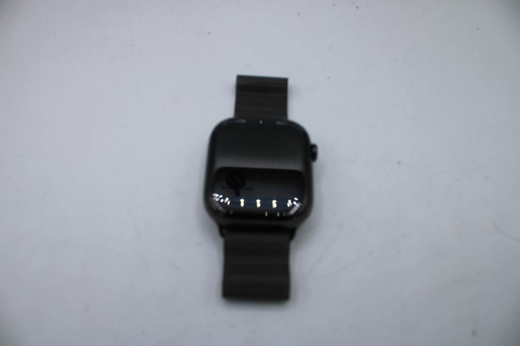 Apple Watch Series 10 (GPS), 46mm Titanium Case, Band (Ajustable ) - Locked To Owner -  SOLD FOR PARTS ONLY