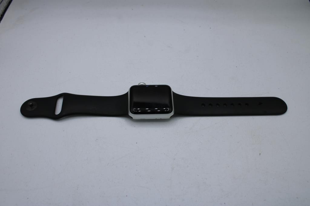 Apple Watch Series 3 (GPS), 38mm Aluminum Case, Band S/M - Locked To Owner - SOLD FOR PARTS ONLY