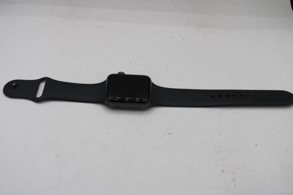 Apple Watch Series 3 (GPS), 42mm Aluminum Case, Band (M/L ) - Locked To Owner - SOLD FOR PARTS ONLY