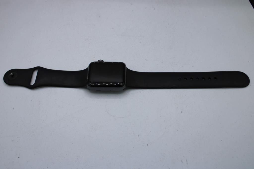 Apple Watch Series 3 (GPS + LTE), 42mm Aluminum Case, Band (M/L) - Locked To Owner - SOLD FOR PARTS ONLY