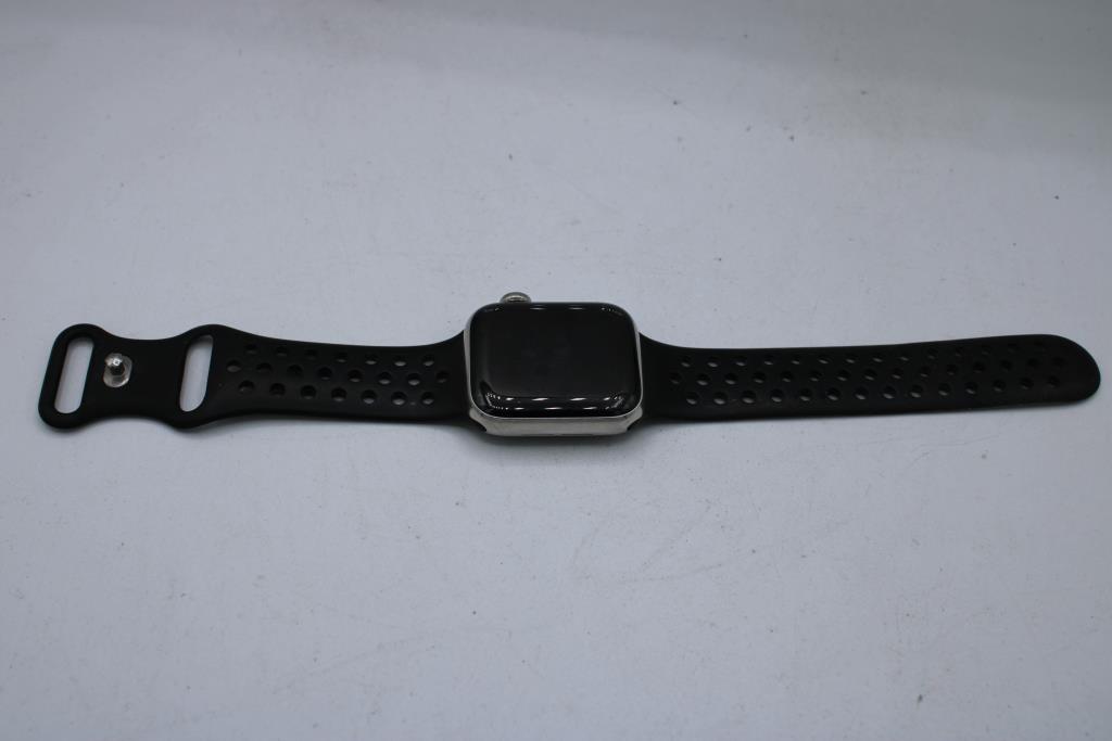 Apple Watch Series 6 (GPS + LTE), 40mm Stainless Steel Case, Band (S/M) - Locked To Owner - SOLD FOR PARTS ONLY