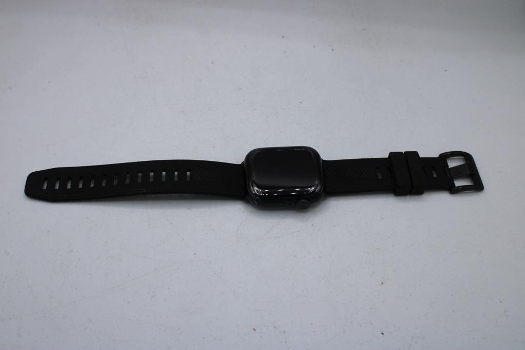 Apple Watch Series 8 (GPS), 41mm Aluminum Case, Adjustable Band - Locked To Owner - SOLD FOR PARTS ONLY