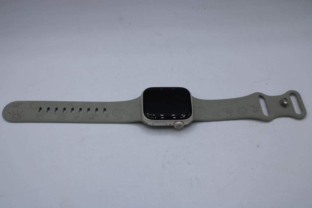 Apple Watch Series 8 (GPS), 41mm Aluminum Case, Mickey Mouse Band S/M
