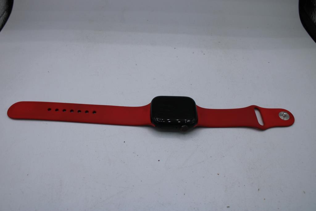 Apple Watch Series 8 (GPS + LTE), 41mm Aluminum Case, Band M/L - Locked To Owner - SOLD FOR PARTS ONLY