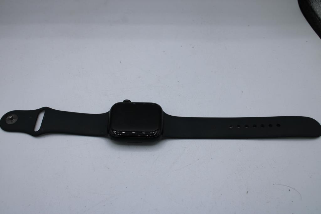 Apple Watch Series 9 (GPS), 45mm Aluminum Case, Band (M/L) - Locked To Owner -  SOLD FOR PARTS ONLY