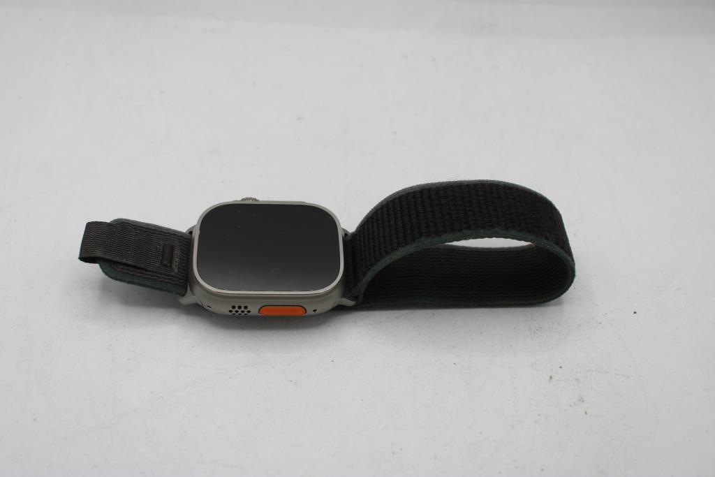 Apple Watch Ultra (GPS + LTE), 49mm Titanium Case, Band (Ajustable ) - Locked To Owner - SOLD FOR PARTS ONLY