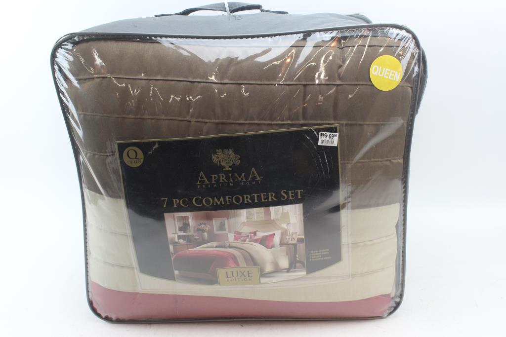 Aprima Comforter Set; Size Queen | Property Room