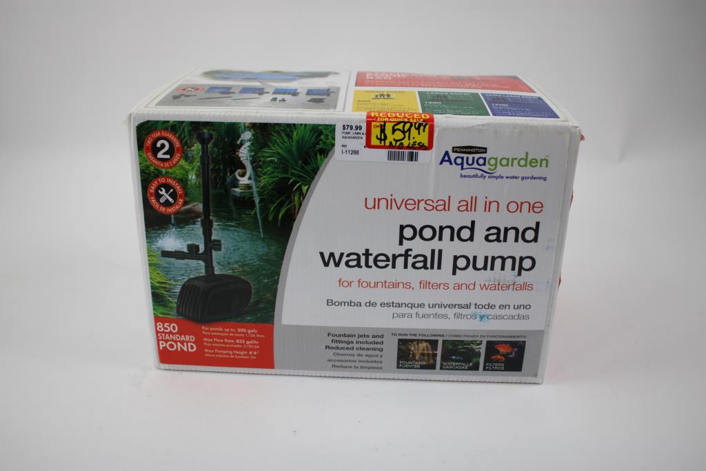 Aquagarden Universal All-in-One Pond And Waterfall Pump
