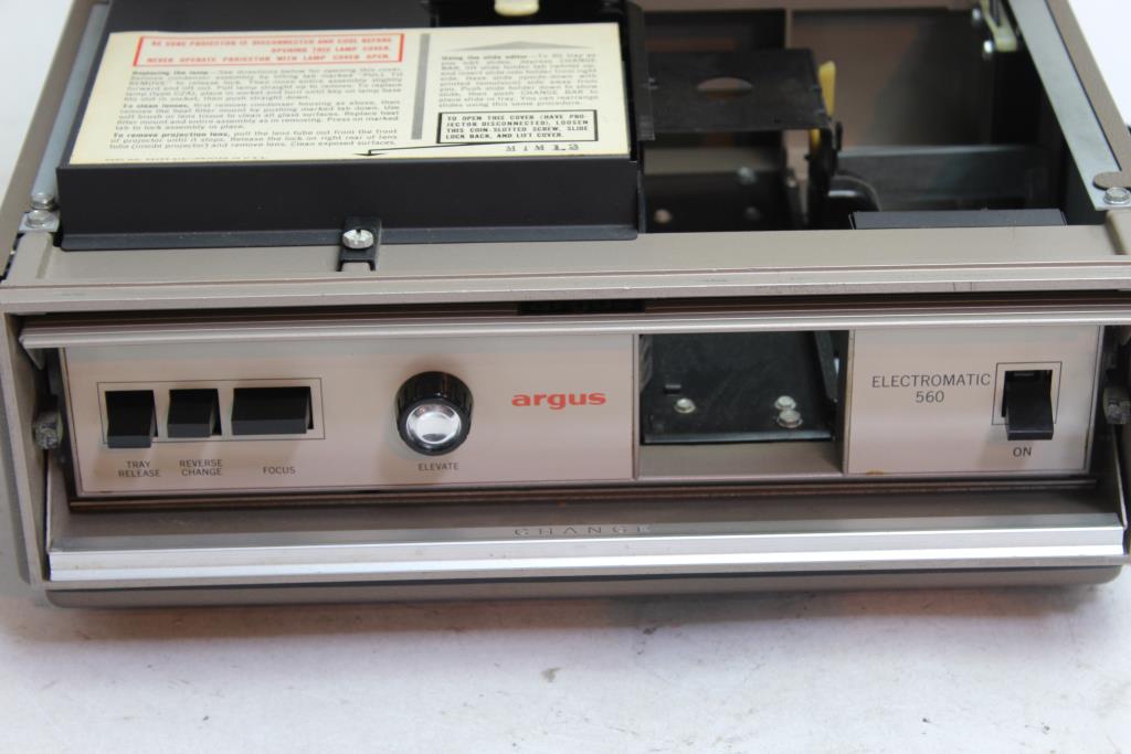 Argus Electromatic 560 Slide Projector Property Room